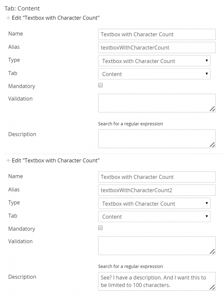 Umbraco - Editing Properties